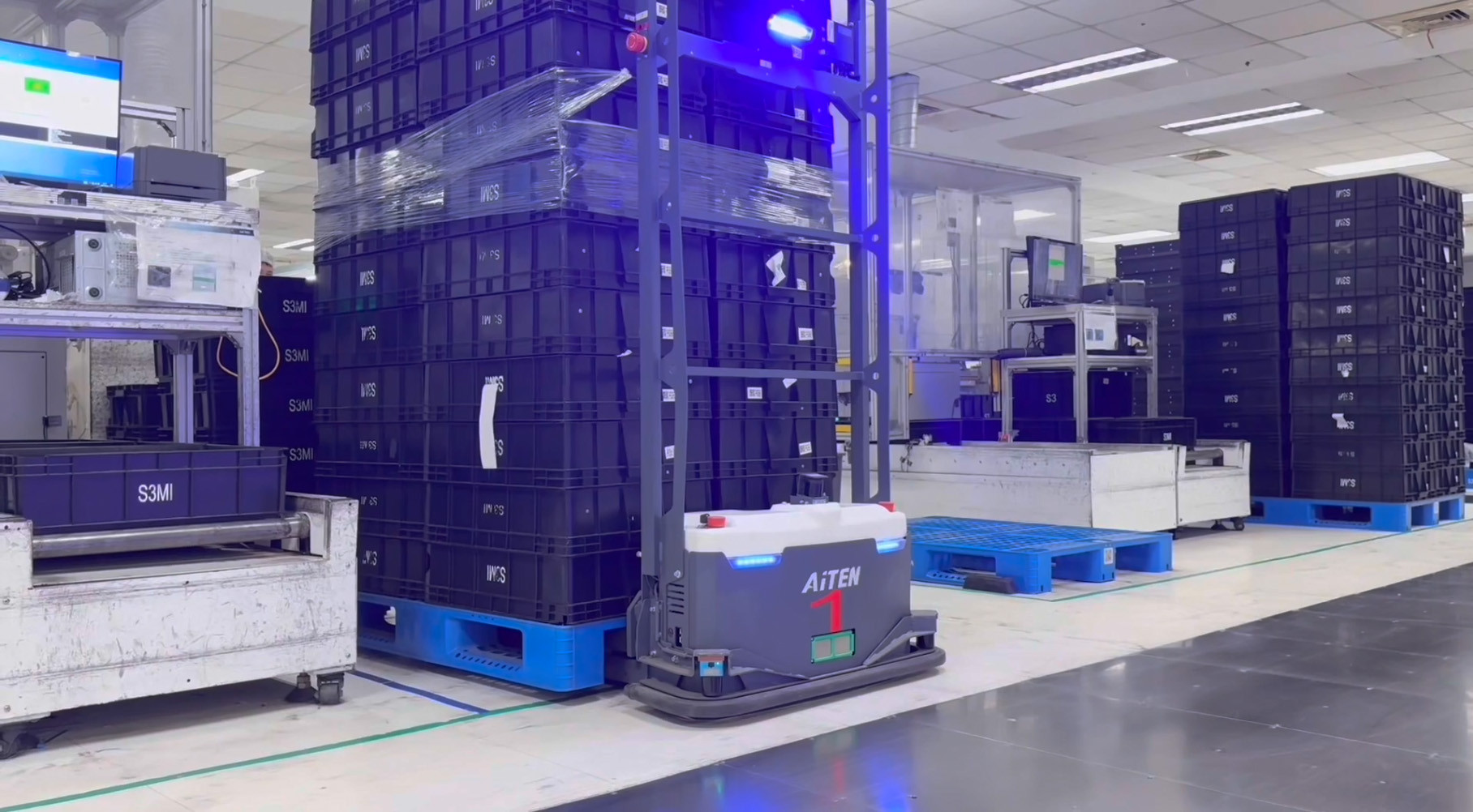 ​AGV无人叉车的应用：AiTEN lewin乐玩如何赋能工厂内部物流